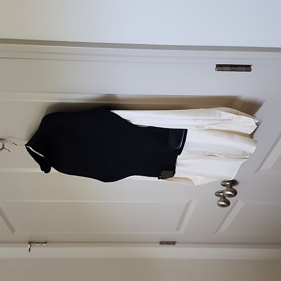 Cropped Wool blend Knitted Sweater Vest - Picture 2 of 8